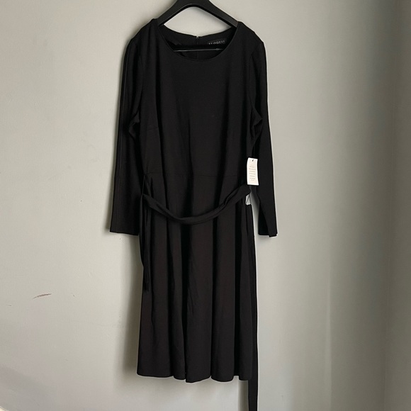 Eloquii Dresses & Skirts - Brand New Black Eloquii Dress Size 18 with Belt